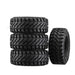 4PCS 1.3" 58x28mm 1/24 Crawler Tires w/ Foam (Rubber) - upgraderc