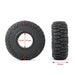 4PCS 1.9" 112x45mm 1/10 Crawler Tires (Rubber) - upgraderc