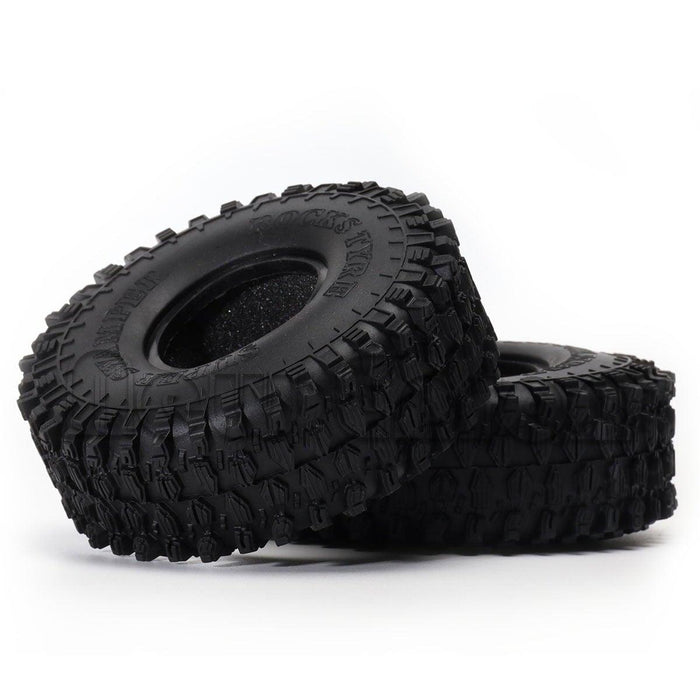 4PCS 1.9" 120x44mm Wheel Tires for 1/10 Crawler (Rubber) Band en/of Velg New Enron 