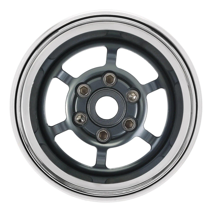 4PCS 1.9" 52.5x30.5mm 1/10 Beadlock Wheel Rim (Aluminium) W1956 - upgraderc