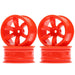 4PCS 1.9" 52x26mm Rims for 1/10 Drift (Plastic) Band en/of Velg New Enron ORANGE 4PCS 