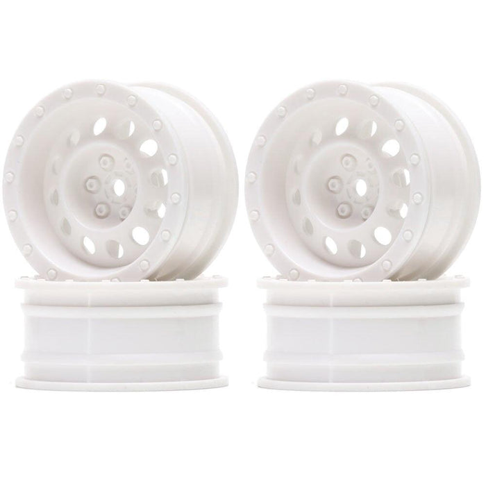 4PCS 1.9" 54x26mm 1/10 Crawler Wheel Rims (Plastic) Band en/of Velg New Enron WHITE 