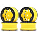 4PCS 1.9" 54x27mm 1/10 Crawler Beadlock Rims (Plastic) Band en/of Velg New Enron Wheel Hub - C 