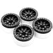 4PCS 1.9" 56.5x25mm 1/10 Beadlock Wheel Rims (Aluminium) - upgraderc