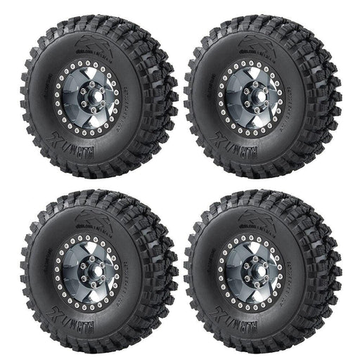 4PCS 106x38mm 1.9" 1/10 Crawler Wheel Set - upgraderc