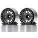 4PCS 1/10 Crawler 1.9" 56x26mm Beadlock Rims (Aluminium) Band en/of Velg New Enron Gray 