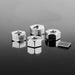 4PCS 12x5mm Wheel Hex for Axial SCX10 Wrangler 1/10 (Aluminium) Hex Adapter New Enron SILVER 