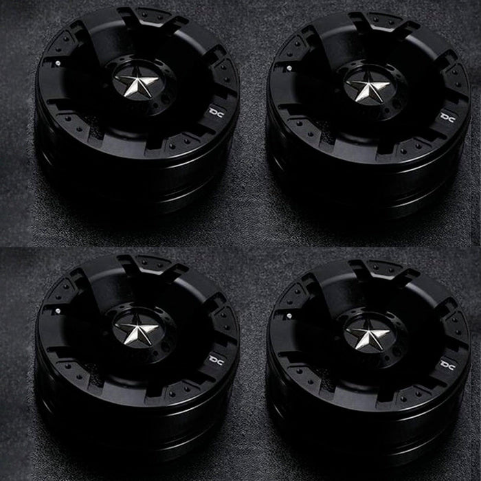 4PCS 2.2" 61x31mm 1/10 Crawler Beadlock Rims (Aluminium) - upgraderc