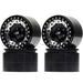 4PCS 2.2" 63x40mm Beadlock Rims for 1/10 Crawler (Aluminium) Band en/of Velg New Enron Black-Black 4pcs 