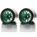4PCS 2.2" 64x35mm Beadlock Rims for 1/10 Crawler (Aluminium) Band en/of Velg New Enron Green-Black 4pcs 