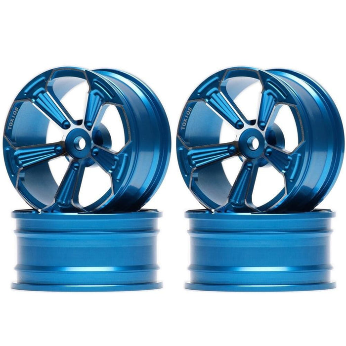 4PCS 52x26mm 1/10 Drift Wheel Rims (Aluminium) Band en/of Velg New Enron BLUE 4PCS 