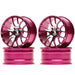 4PCS 52x26mm 1/10 Drift Wheel Rims (Aluminium) Band en/of Velg New Enron PINK 4PCS 