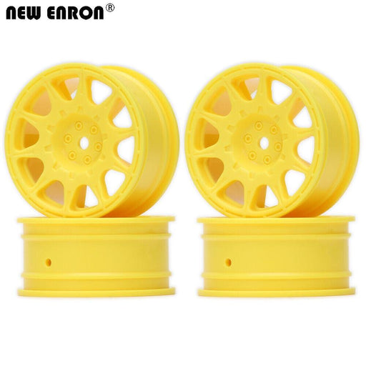 4PCS 52x26mm 1/10 Rally/Drift Wheel Rim Set (Plastic) - upgraderc