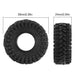 4PCS 58x24mm 1.0" 1/18 1/24 Crawler Tires (Rubber) - upgraderc