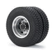 2PCS 83.5mm Rear Tire Wheel Rims for 1/14 Truck (Rubber, Metaal) Band en/of Velg Yeahrun 