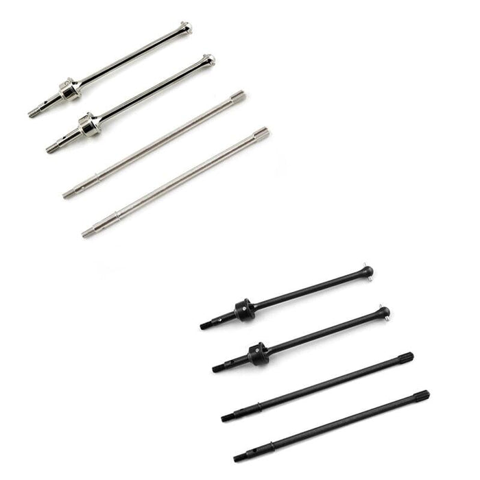 4PCS Front/Rear Drive Shaft CVD for Traxxas UDR 1/7 (Metaal) Onderdeel upgraderc 