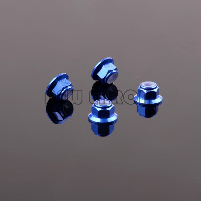 4PCS M4 Wheel Hex Lock Nut Schroef New Enron NAVY 