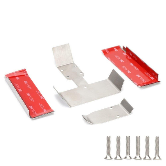 4PCS Skid Plate Set for Traxxas 1/16 (RVS) Onderdeel New Enron 