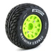 4PCS Tire Wheel Rims w/ Adapter for 1/8, 1/10 Short Course (Plastic + Rubber) Band en/of Velg upgraderc 