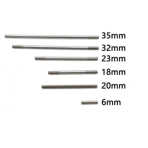 5PCS M1.2 Threaded Steering Rod for Orlandoo Hunter 1/32 1/35 - upgraderc