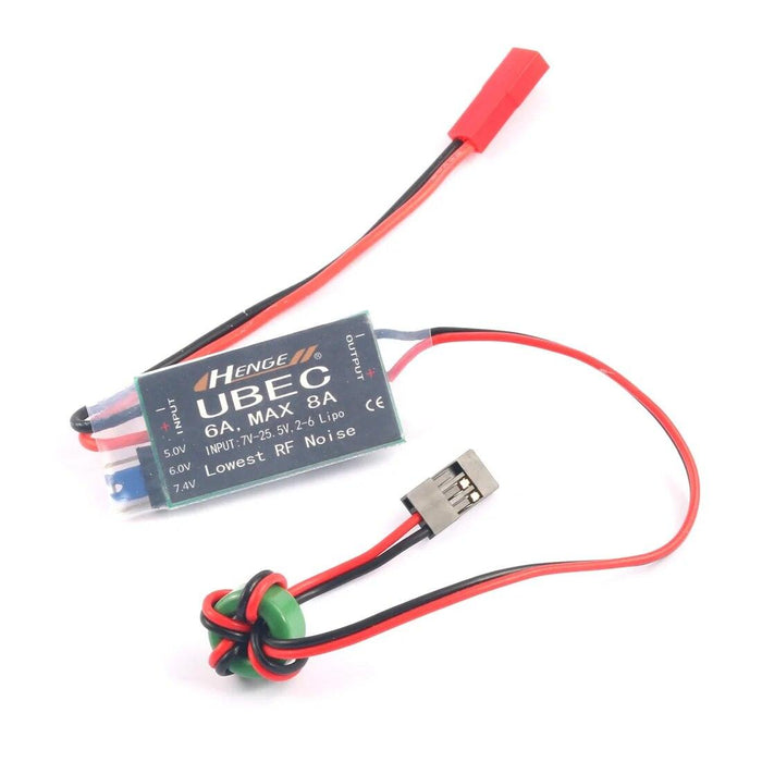 5V/6A or 6V/6A 2-6S LIPO, 6-16 cell Ni-Mh, UBEC BEC - upgraderc