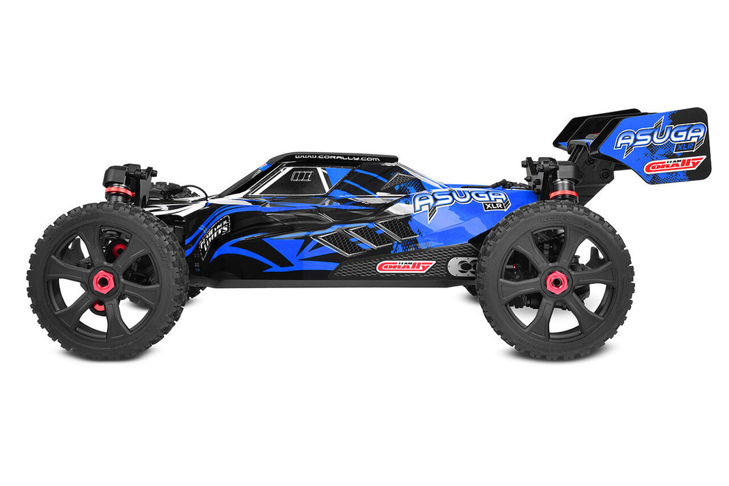 Team Corally ASUGA XLR 6S 1/8 Buggy PNP (Blauw)