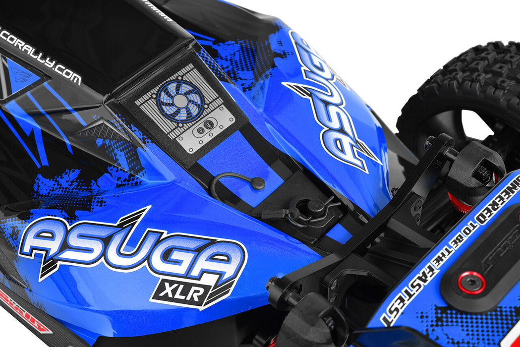 Team Corally ASUGA XLR 6S 1/8 Buggy PNP (Blauw)