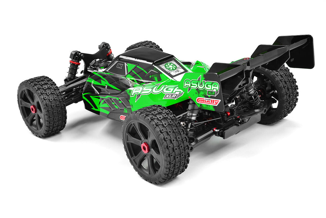 Team Corally ASUGA XLR 6S 1/8 Buggy PNP (Groente)