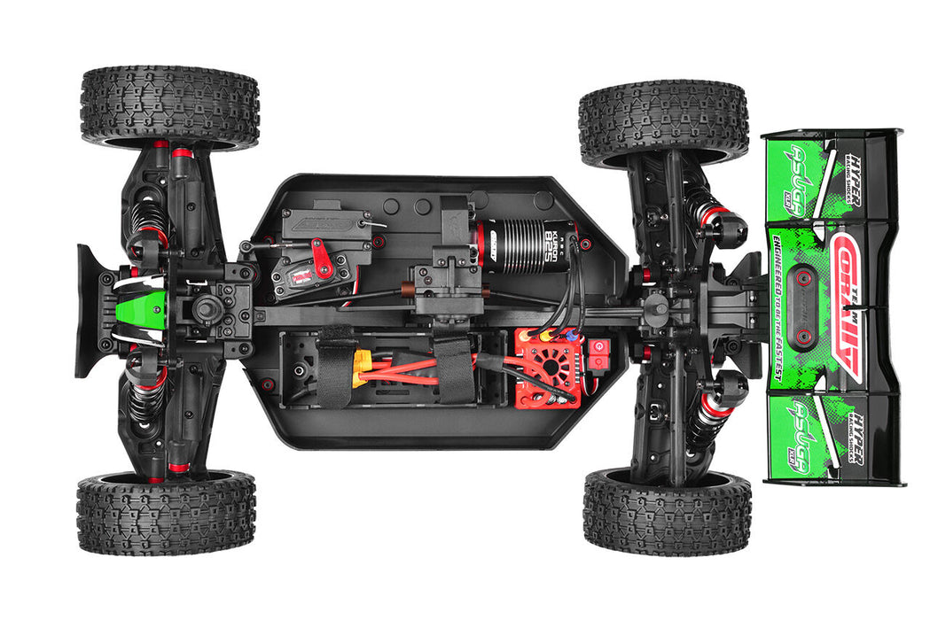 Team Corally ASUGA XLR 6S 1/8 Buggy PNP (Groente)