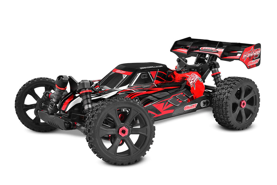 Team Corally ASUGA XLR 6S 1/8 Buggy PNP (Rood)