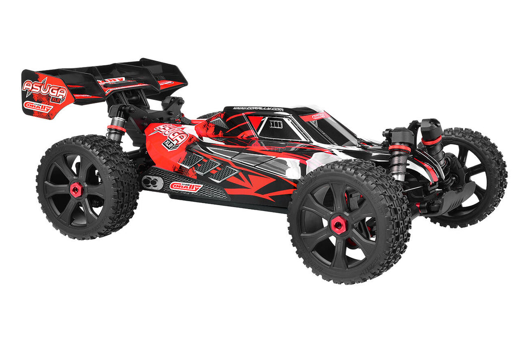 Team Corally ASUGA XLR 6S 1/8 Buggy PNP (Rood)