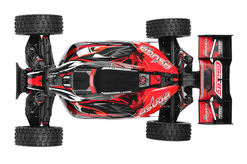 Team Corally ASUGA XLR 6S 1/8 Buggy PNP (Rood)