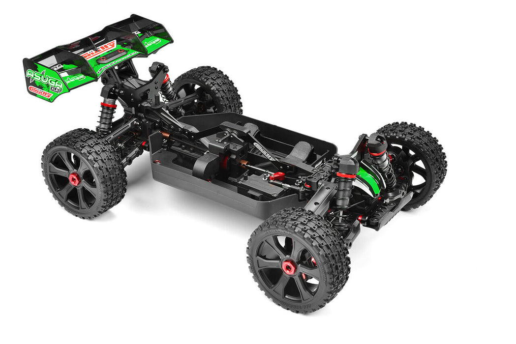 Team Corally ASUGA XLR 6S 1/8 Buggy Roller (Groente)