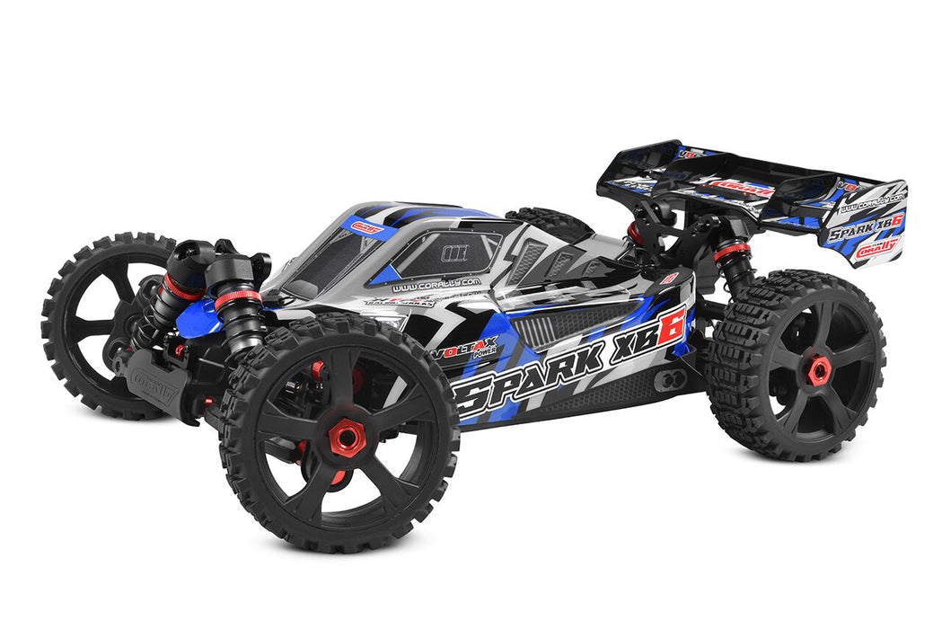 Team Corally SPARK XB6 1/8 Buggy PNP (Blauw)