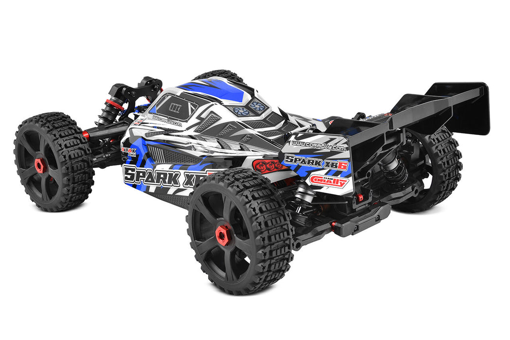 Team Corally SPARK XB6 1/8 Buggy PNP (Blauw)