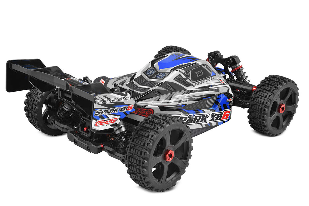 Team Corally SPARK XB6 1/8 Buggy PNP (Blauw)