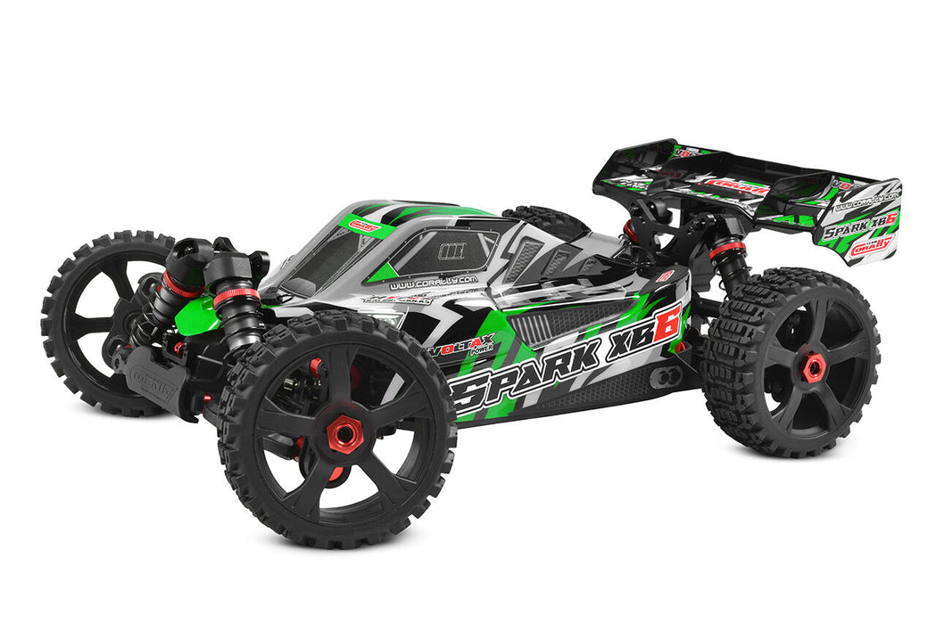 Team Corally SPARK XB6 1/8 Buggy Roller (Groente)