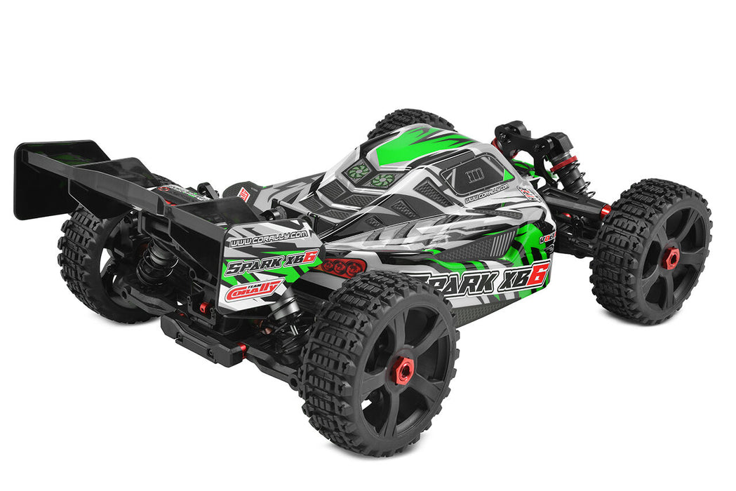 Team Corally SPARK XB6 1/8 Buggy Roller (Groente)