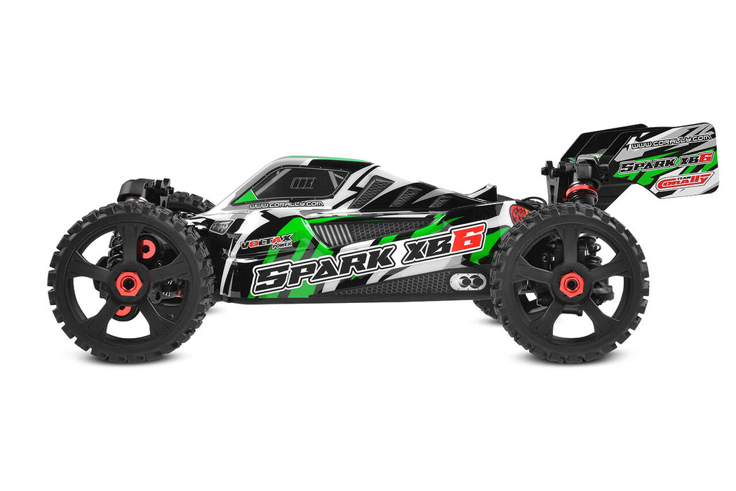 Team Corally SPARK XB6 1/8 Buggy Roller (Groente)