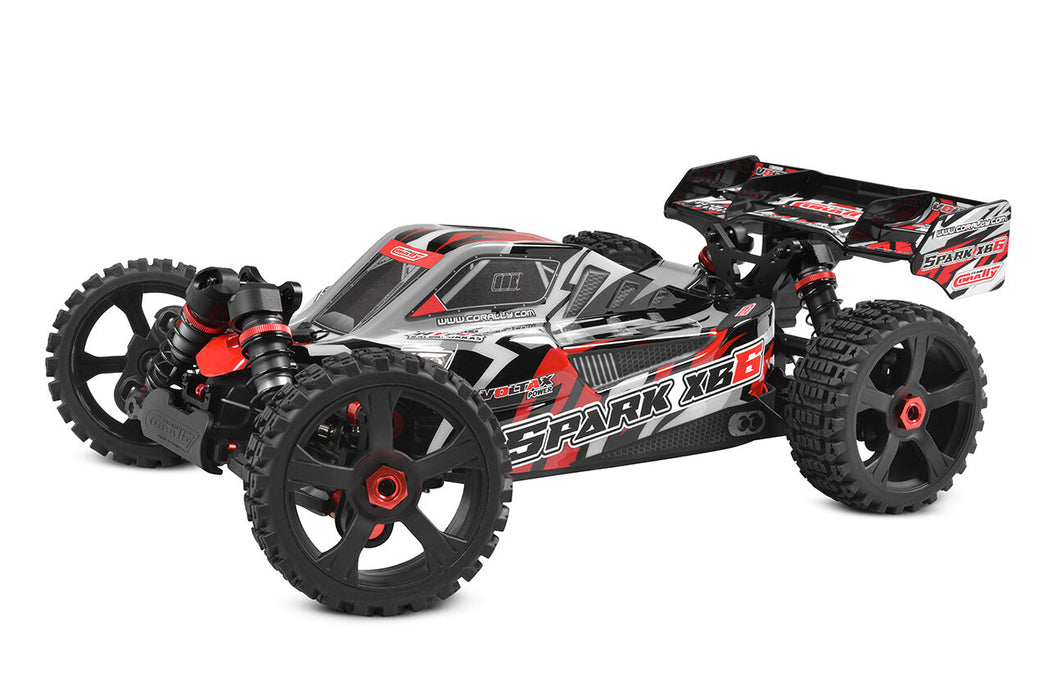 Team Corally SPARK XB6 1/8 Buggy Roller (Rood)