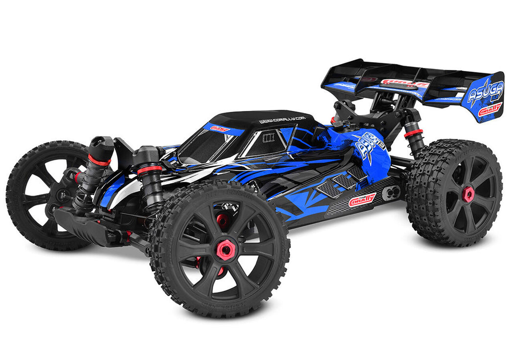 Team Corally ASUGA XLR 6S 1/8 Buggy Roller (Blauw)