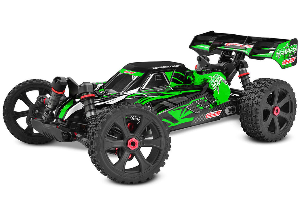 Team Corally ASUGA XLR 6S 1/8 Buggy Roller (Groente)