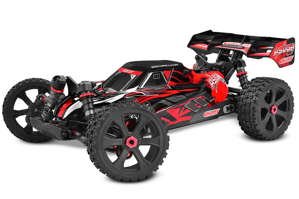 Team Corally ASUGA XLR 6S 1/8 Buggy Roller (Rood)