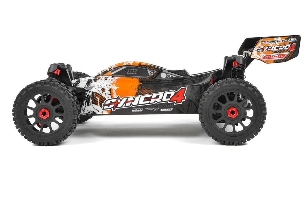 Team Corally SYNCRO 4 1/8 Buggy PNP (Oranje)