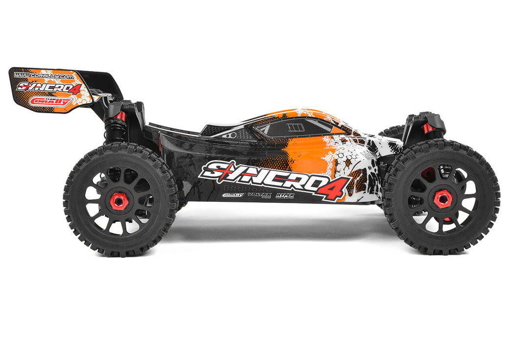 Team Corally SYNCRO 4 1/8 Buggy PNP (Oranje)