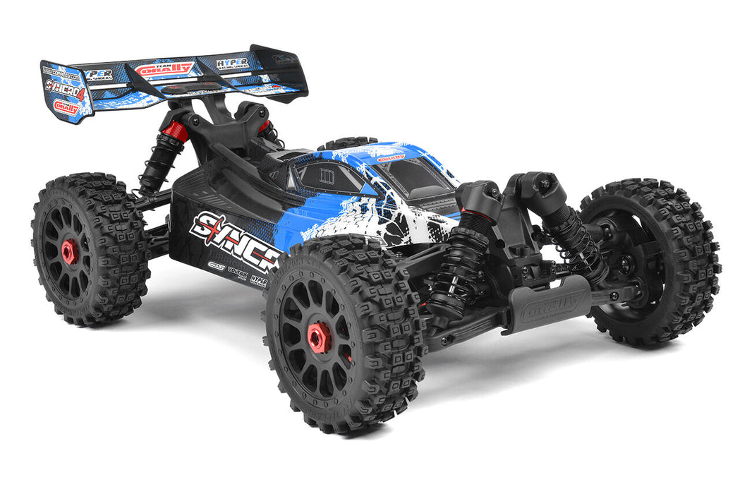 Team Corally SYNCRO 4 1/8 Buggy PNP (Blauw)