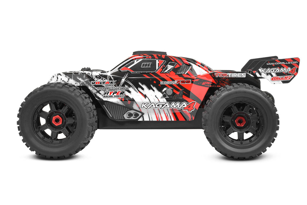 Team Corally KAGAMA 4 1/10 Truggy PNP (Rood)