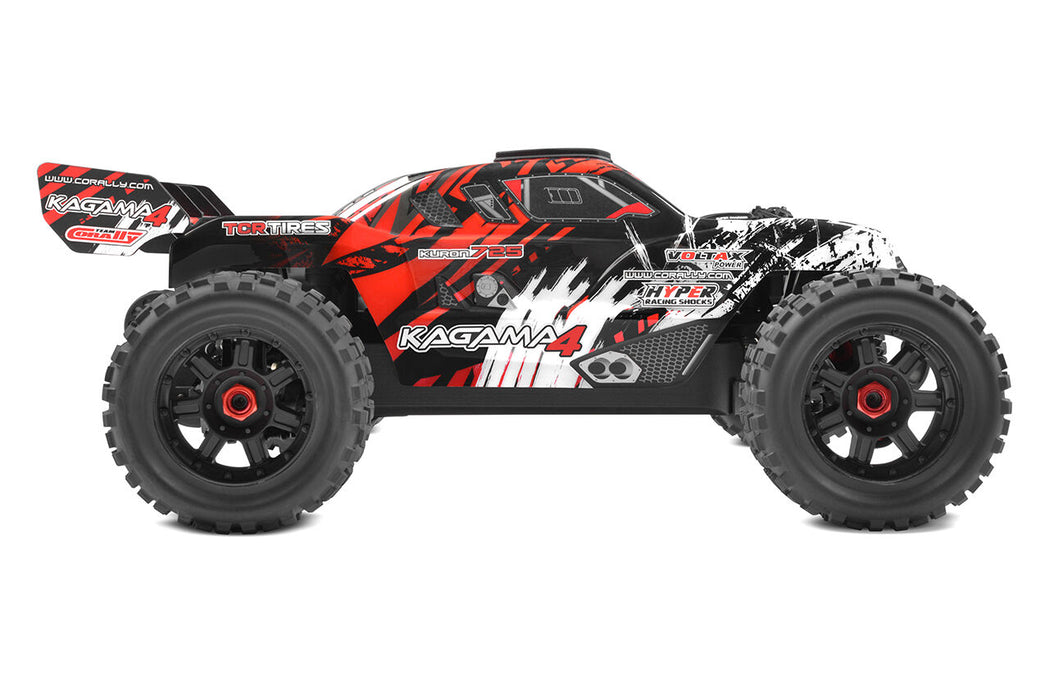 Team Corally KAGAMA 4 1/10 Truggy PNP (Rood)