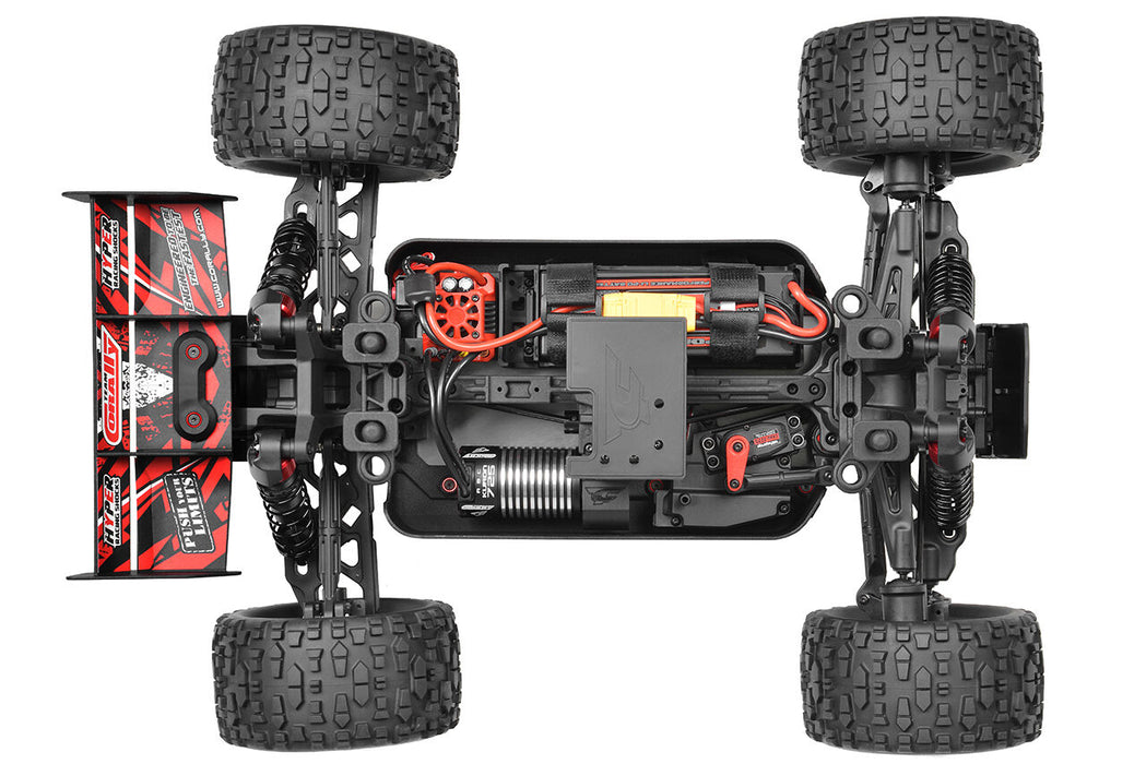 Team Corally KAGAMA 4 1/10 Truggy PNP (Rood)