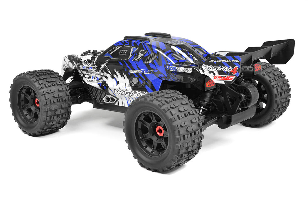 Team Corally KAGAMA 4 1/10 Truggy PNP (Blauw)